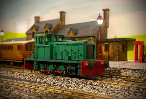 Hudswell Clarke 0-6-0de 3d Printed (unpainted) Loco Kit